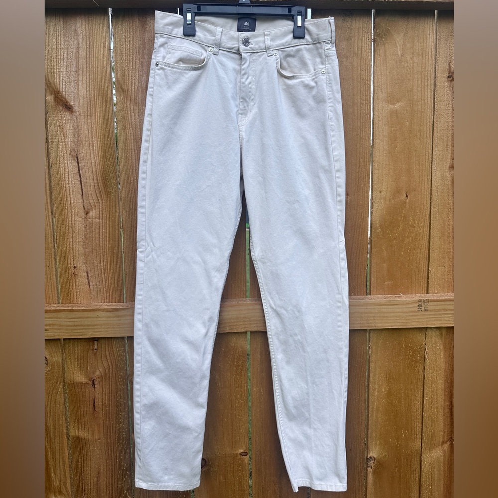 H&M Cream Men Jeans